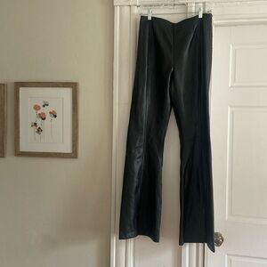 We The Free vegan leather flare pants